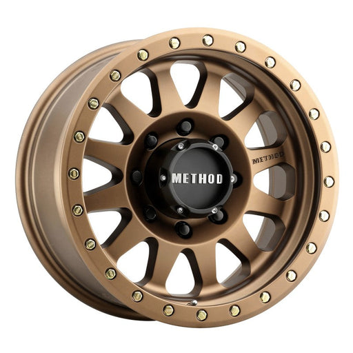 Method MR304 Double Standard 17x8.5 0mm Offset 8x170 130.81mm CB Method Bronze Wheel - Premium Wheels - Cast from Method Wheels - Just $285! Shop now at WinWithDom INC. - DomTuned