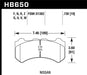 Hawk 09-11 Nissan GT-R DTC-60 Motorsports Front Brake Pads - Premium Brake Pads - Racing from Hawk Performance - Just $395.09! Shop now at WinWithDom INC. - DomTuned