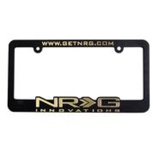 NRG License Plate Frame - Gold - Premium Apparel from NRG - Just $6.13! Shop now at WinWithDom INC. - DomTuned
