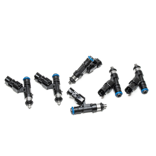 DeatschWerks 03-15 350z/370z G35/G37 04-05 GTI R32 / NEO RB25DET 98-02 440cc Top Feed Injectors - Premium Fuel Injector Sets - 4Cyl from DeatschWerks - Just $499.00! Shop now at WinWithDom INC. - DomTuned