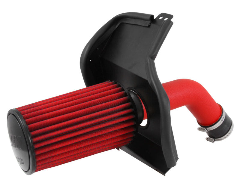 AEM 15-17 Subaru WRX STi 2.5L H4 - Cold Air Intake System - Wrinkle Red - Premium Cold Air Intakes from AEM Induction - Just $349.99! Shop now at WinWithDom INC. - DomTuned
