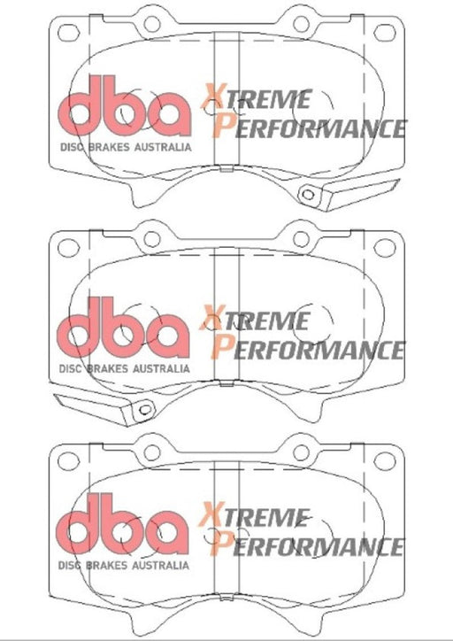 DBA 2015 Toyota Tacoma XP650 Front Brake Pads - Premium Brake Pads - Performance from DBA - Just $148.72! Shop now at WinWithDom INC. - DomTuned