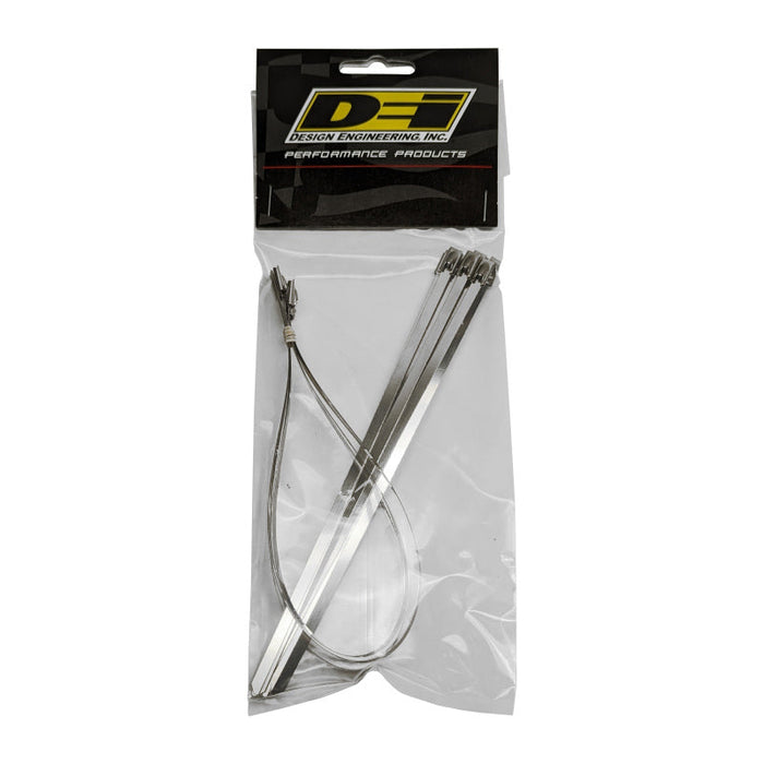 DEI Stainless Steel Locking Tie Eight 8in and Four 14in per pack - Premium Clamps from DEI - Just $28.62! Shop now at WinWithDom INC. - DomTuned