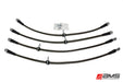 AMS Performance 08-15 Mitsubishi EVO X Stainless Steel Brake Lines (4 Lines) - Premium Brake Line Kits from AMS - Just $126.05! Shop now at WinWithDom INC. - DomTuned