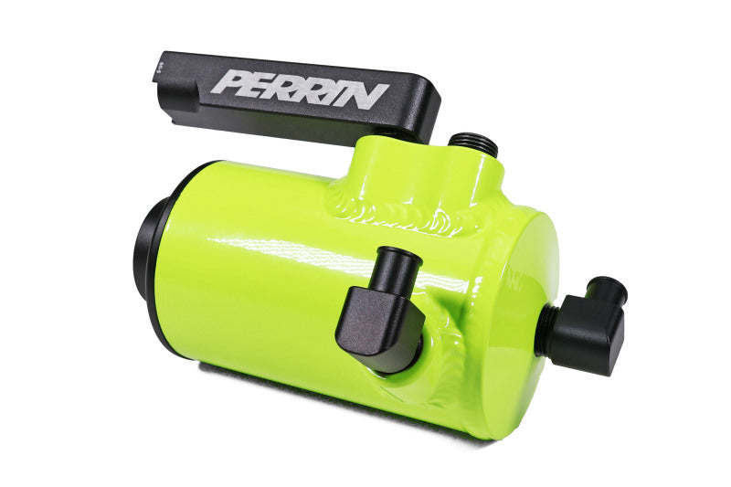 Perrin 22-23 Subaru WRX Air Oil Separator - Neon Yellow - Premium Oil Separators from Perrin Performance - Just $399.50! Shop now at WinWithDom INC. - DomTuned