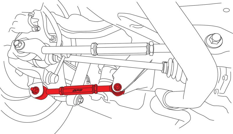 SPC Performance 03-06 Subaru Baja/00-09 Legacy/Outback Rear Camber Kit (SINGLE ARM-REQUIRES 2) - Premium Camber Kits from SPC Performance - Just $103! Shop now at WinWithDom INC. - DomTuned