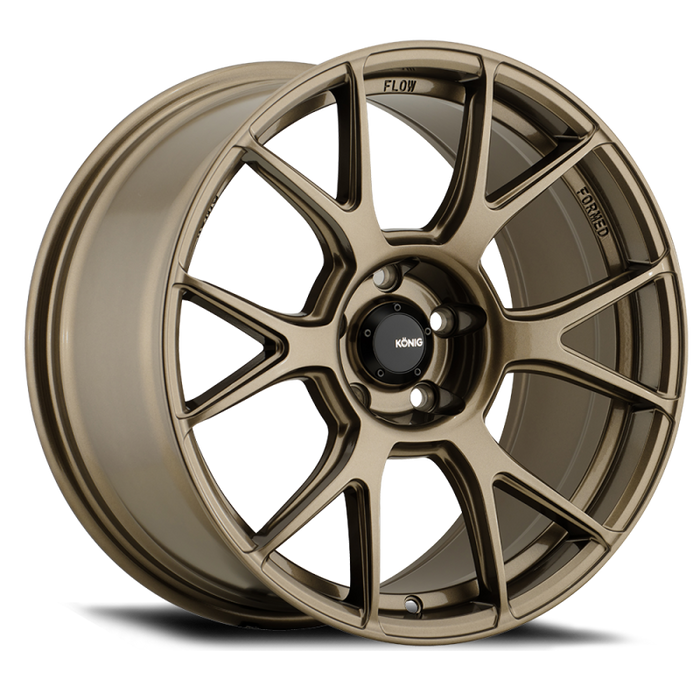 Konig Ampliform 19x9.5a 5x114.3 ET25 Gloss Bronze - Premium Wheels - Cast from Konig - Just $356.69! Shop now at WinWithDom INC. - DomTuned