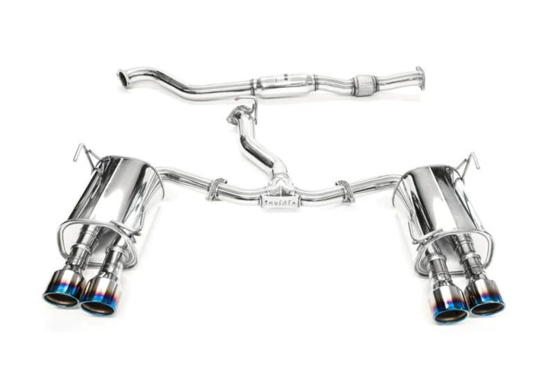 Invidia 2022+ Subaru WRX Q300 Rolled Titanium Tip Cat-Back Exhaust - Premium Catback from Invidia - Just $1302! Shop now at WinWithDom INC. - DomTuned