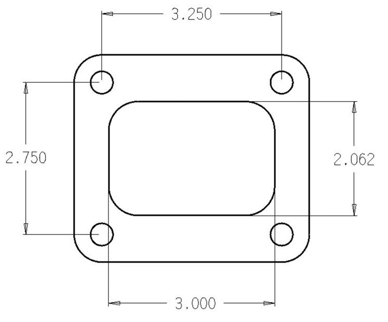 Cometic Turbo FLG T4 Garrett Exh Inlet .010in Exhaust Gasket - Premium Exhaust Gaskets from Cometic Gasket - Just $8.89! Shop now at WinWithDom INC. - DomTuned