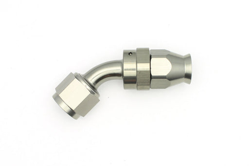 DeatschWerks 8AN Female Swivel 45-Degree Hose End PTFE (Incl. 1 Olive Insert) - Premium Fittings from DeatschWerks - Just $35! Shop now at WinWithDom INC. - DomTuned