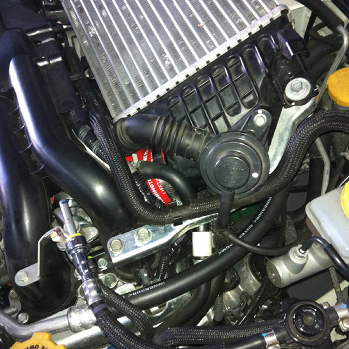 Mishimoto Subaru WRX Red Silicone Throttle Body Hose - Premium Silicone Couplers & Hoses from Mishimoto - Just $66.95! Shop now at WinWithDom INC. - DomTuned