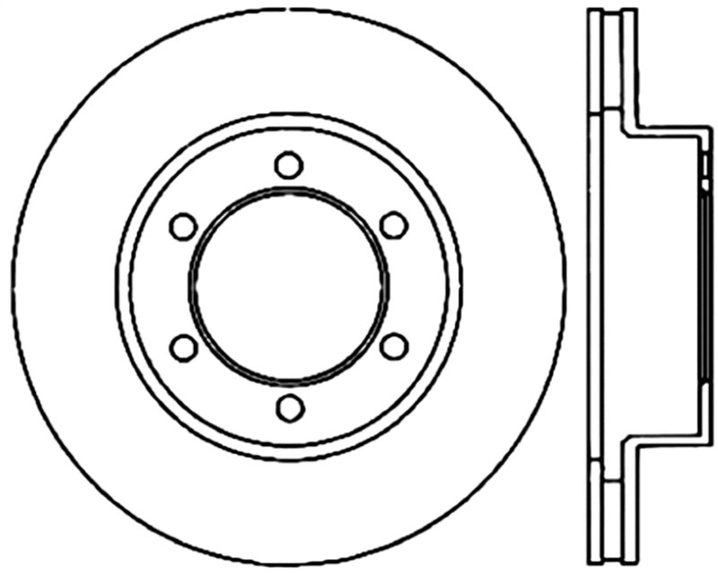 StopTech Power Slot 01-07 Toyota Sequoia/00-06 Tundra CRYO Slotted Front Right Rotor SPECIAL ORDER - Premium Brake Rotors - Slotted from Stoptech - Just $214.57! Shop now at WinWithDom INC. - DomTuned