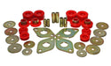 Energy Suspension 01-04 Toyota Pickup 2WD/4WD (Exc T-100/Tundra) Red Body Cab Mount Set - Premium Bushing Kits from Energy Suspension - Just $134.74! Shop now at WinWithDom INC. - DomTuned