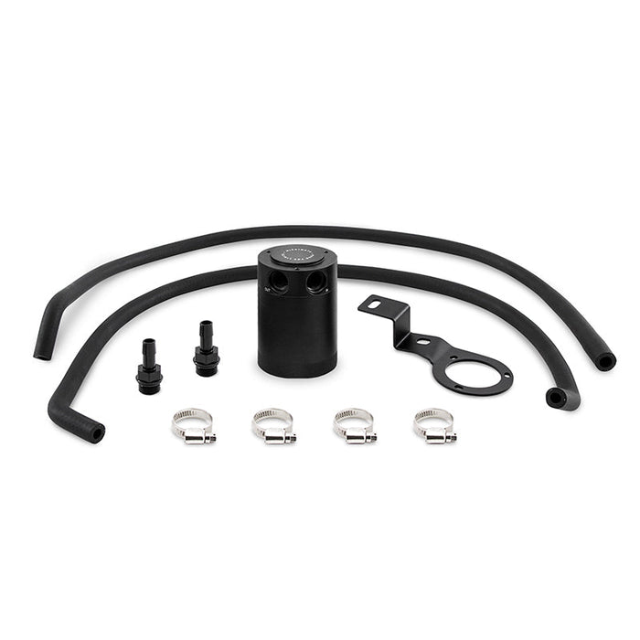 Mishimoto 15-16 Subaru WRX PVC Side Baffled Oil Catch Can - Black - Premium Oil Catch Cans from Mishimoto - Just $228.95! Shop now at WinWithDom INC. - DomTuned