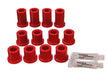 Energy Suspension 84-85 Toyota 4Runner 2 & 4WD Red Front Leaf Spring Bushing Set - Premium Bushing Kits from Energy Suspension - Just $28.96! Shop now at WinWithDom INC. - DomTuned