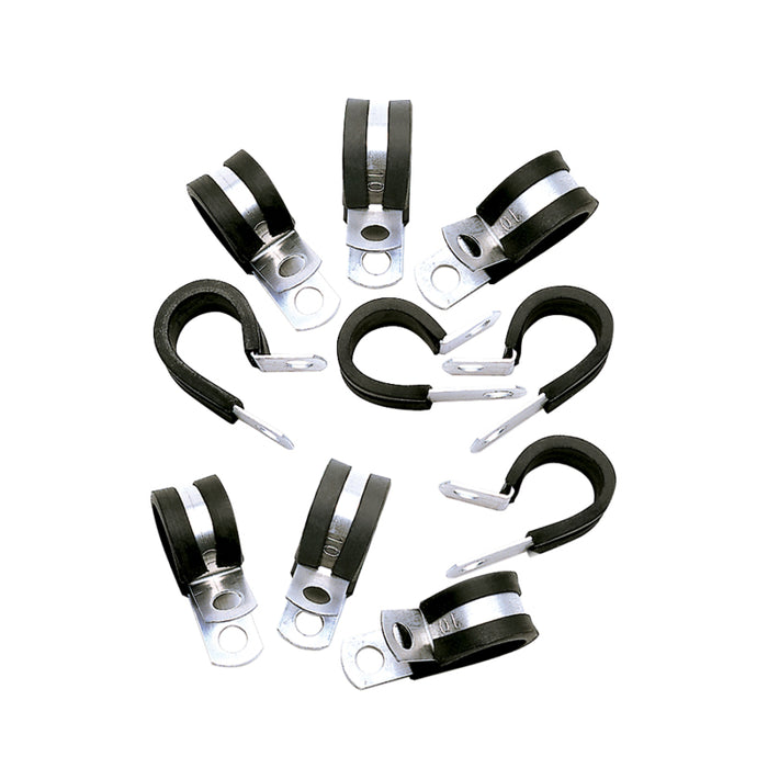 Russell Performance Cushion Clamps - Holds -6 AN Hose (10 pcs.) - Premium Clamps from Russell - Just $5.95! Shop now at WinWithDom INC. - DomTuned
