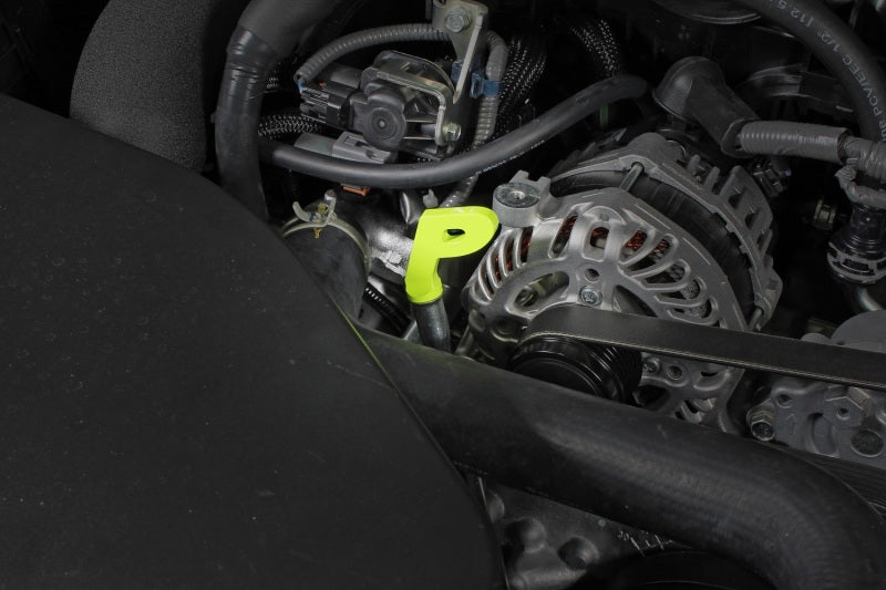 Perrin Subaru Dipstick Handle P Style - Neon Yellow - Premium Dipsticks from Perrin Performance - Just $50.15! Shop now at WinWithDom INC. - DomTuned