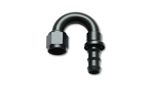Vibrant -10AN Push-On 180 Deg Hose End Fitting - Aluminum - Premium Fittings from Vibrant - Just $25.99! Shop now at WinWithDom INC. - DomTuned
