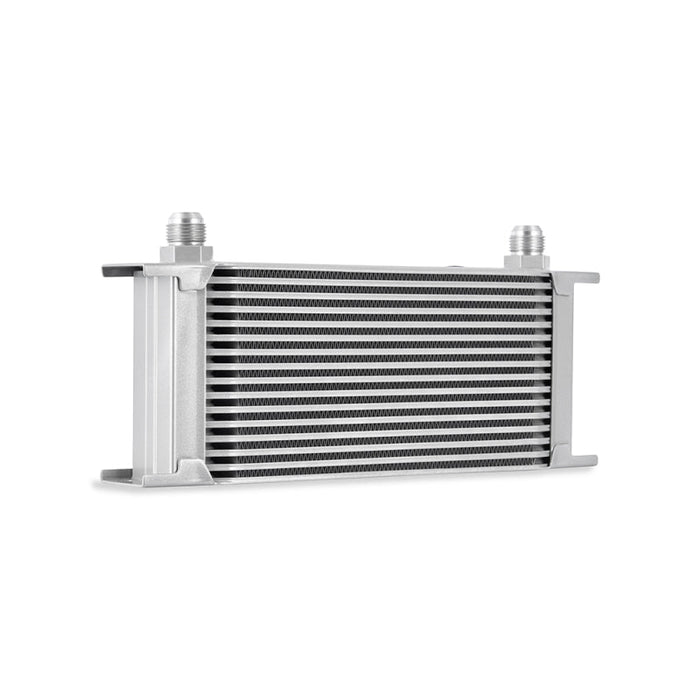 Mishimoto Universal 16-Row Oil Cooler Silver - Premium Oil Coolers from Mishimoto - Just $161.95! Shop now at WinWithDom INC. - DomTuned