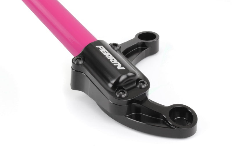 Perrin 2008+ WRX/STI Front Strut Brace - Hyper Pink