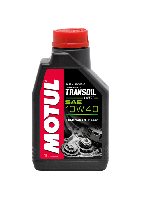 Motul 1L Powersport TRANSOIL Expert SAE 10W40 Technosynthese Fluid for Gearboxes - Premium Gear Oils from Motul - Just $167.10! Shop now at WinWithDom INC. - DomTuned