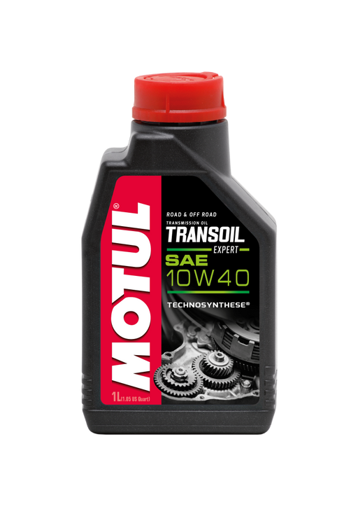 Motul 1L Powersport TRANSOIL Expert SAE 10W40 Technosynthese Fluid for Gearboxes - Premium Gear Oils from Motul - Just $172.32! Shop now at WinWithDom INC. - DomTuned