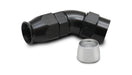 Vibrant 45 Degree One Piece Hose End for PTFE Lined Hose Size -8AN - Premium Fittings from Vibrant - Just $24.99! Shop now at WinWithDom INC. - DomTuned