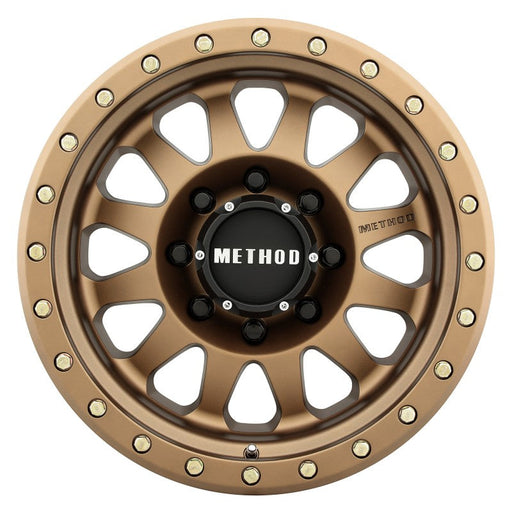 Method MR304 Double Standard 17x8.5 0mm Offset 8x170 130.81mm CB Method Bronze Wheel - Premium Wheels - Cast from Method Wheels - Just $285! Shop now at WinWithDom INC. - DomTuned