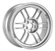 Enkei RPF1 17x7 4x100 35mm Offset 73mm Bore Silver Wheel  Miata 4-Lug / 02-06 Mini - Premium Wheels - Cast from Enkei - Just $257.40! Shop now at WinWithDom INC. - DomTuned