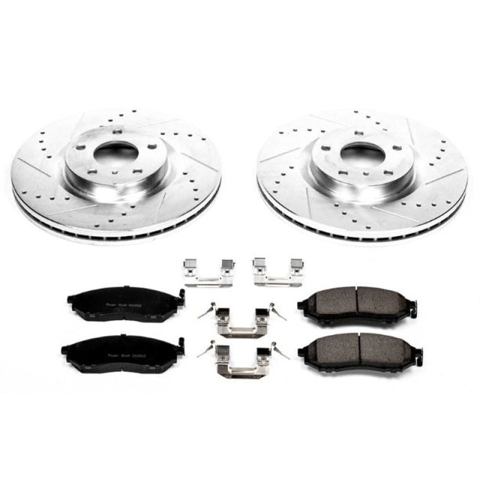 Power Stop 08-12 Infiniti EX35 Front Z23 Evolution Sport Brake Kit - Premium Brake Kits - Performance D&S from PowerStop - Just $393.82! Shop now at WinWithDom INC. - DomTuned