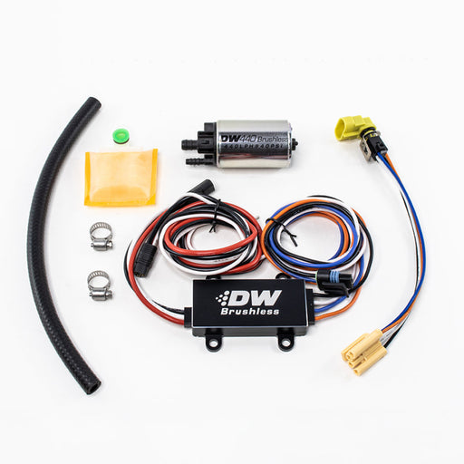 DeatschWerks DW440 440lph Brushless Fuel Pump w/ PWM Controller - Premium Fuel Pumps from DeatschWerks - Just $579! Shop now at WinWithDom INC. - DomTuned