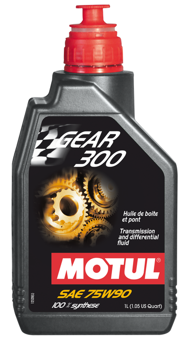 Motul 1L Transmission GEAR 300 75W90 - Synthetic Ester - Premium Gear Oils from Motul - Just $285.84! Shop now at WinWithDom INC. - DomTuned