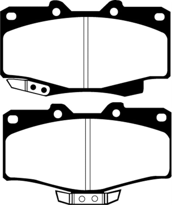 EBC 90-91 Toyota 4 Runner 2.4 Greenstuff Front Brake Pads - Premium Brake Pads - Performance from EBC - Just $96.04! Shop now at WinWithDom INC. - DomTuned