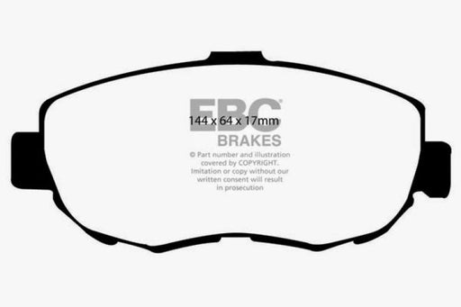 EBC 93-97 Lexus GS300 3.0 Redstuff Front Brake Pads - Premium Brake Pads - Performance from EBC - Just $139.69! Shop now at WinWithDom INC. - DomTuned