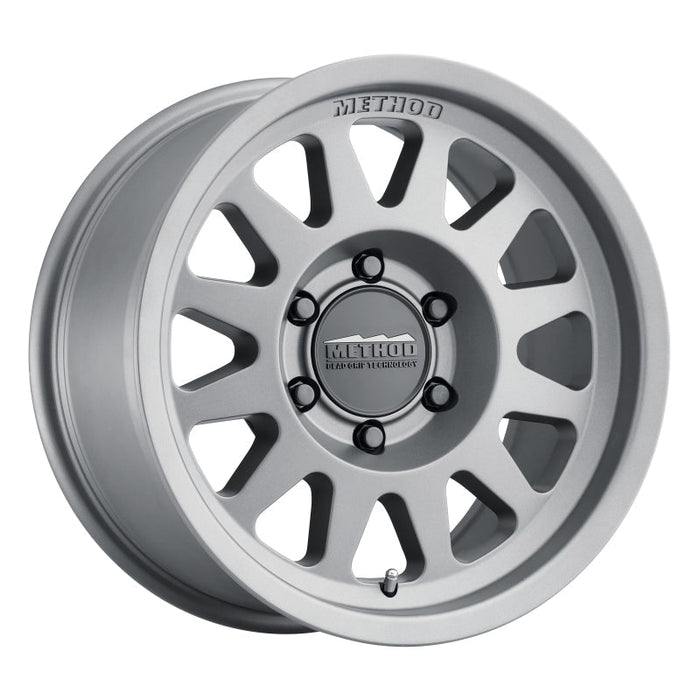 Method MR704 17x8.5 0mm Offset 5x5 71.5mm CB Matte Titanium Wheel - Premium Wheels - Cast from Method Wheels - Just $319! Shop now at WinWithDom INC. - DomTuned