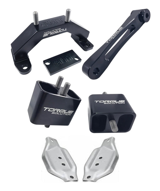 Torque Solution Engine & Transmission Mount Kit w/ Mount Plates 02-14 Subaru WRX / 04+ Subaru STI - Premium Engine Mounts from Torque Solution - Just $505.54! Shop now at WinWithDom INC. - DomTuned