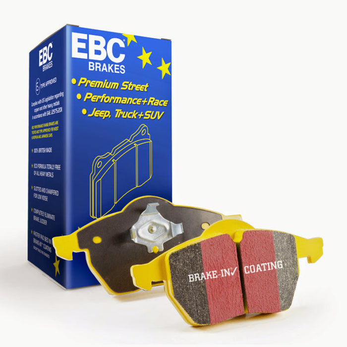 EBC 09-10 Pontiac Vibe 1.8 Yellowstuff Rear Brake Pads - Premium Brake Pads - Performance from EBC - Just $139.69! Shop now at WinWithDom INC. - DomTuned