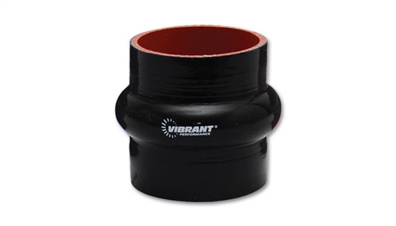 Vibrant 4 Ply Reinforced Silicone Hump Hose Connector - 4.5in I.D. x 3in long (BLACK) - Premium Silicone Couplers & Hoses from Vibrant - Just $37.50! Shop now at WinWithDom INC. - DomTuned