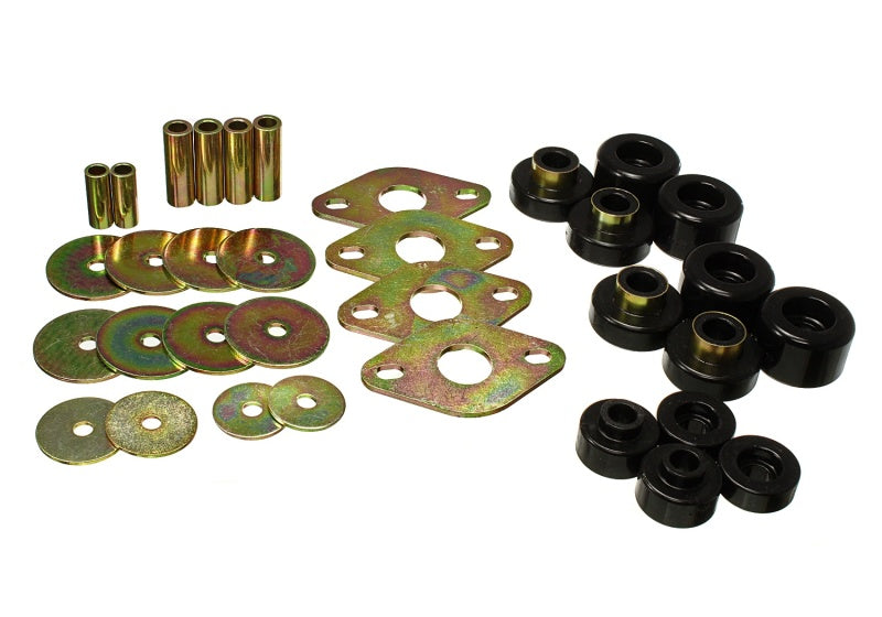 Energy Suspension 01-04 Toyota Tacoma Prerunner Body Bushing Mount Set - Black - Premium Bushing Kits from Energy Suspension - Just $139.34! Shop now at WinWithDom INC. - DomTuned