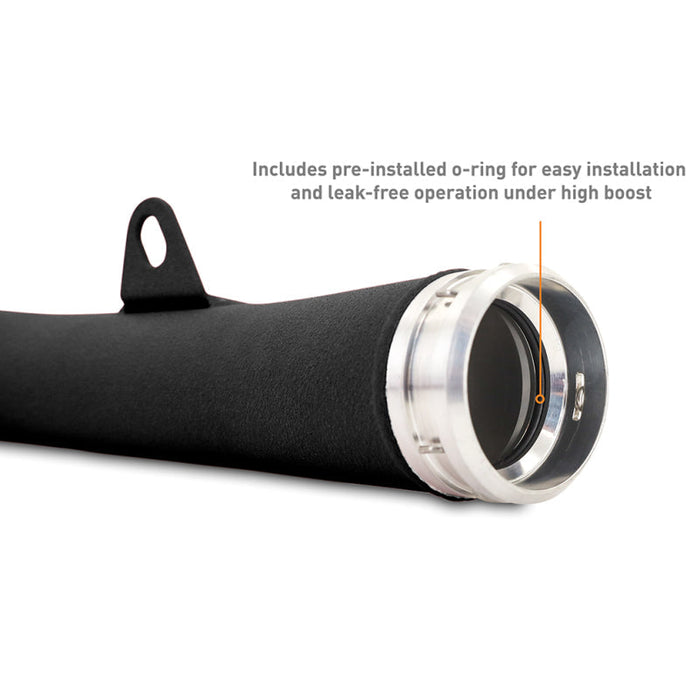 Mishimoto 2022+ Subaru WRX Charge Pipe Micro - Wrinkle Black - Premium Intercooler Pipe Kits from Mishimoto - Just $294.95! Shop now at WinWithDom INC. - DomTuned