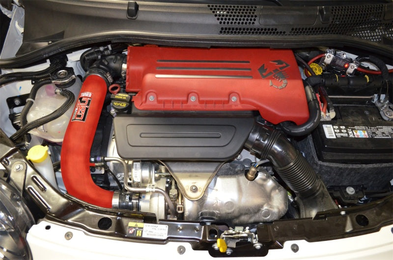 Injen 15-19 Fiat Abarth 1.4L Turbo 4Cyl Wrinkle Red Short Ram Intake w/MR Tech - Premium Cold Air Intakes from Injen - Just $296.95! Shop now at WinWithDom INC. - DomTuned