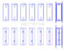 King BMW N57 D30 A/B/C / N57N / N57S (Size STD) Main Bearing Set - Premium Bearings from King Engine Bearings - Just $151.45! Shop now at WinWithDom INC. - DomTuned