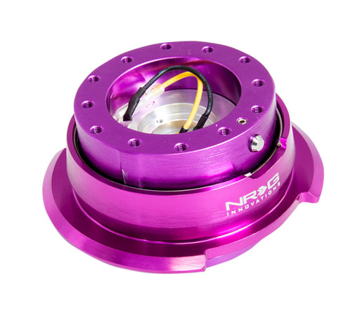 NRG Quick Release Kit Gen 2.8 - Purple Body / Purple Ring - Premium Quick Release Adapters from NRG - Just $145! Shop now at WinWithDom INC. - DomTuned