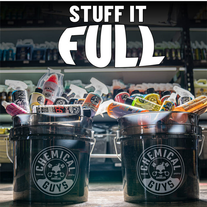 Chemical Guys Heavy Duty Detailing Bucket Smoked Black (4.5 Gal) - Premium Wash Buckets from Chemical Guys - Just $119.88! Shop now at WinWithDom INC. - DomTuned