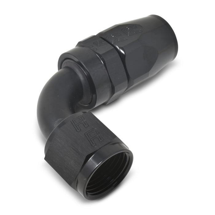 Russell Performance -8 AN Black 90 Degree Full Flow Hose End - Premium Fittings from Russell - Just $18.86! Shop now at WinWithDom INC. - DomTuned