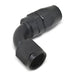 Russell Performance -8 AN Black 90 Degree Full Flow Hose End - Premium Fittings from Russell - Just $18.86! Shop now at WinWithDom INC. - DomTuned