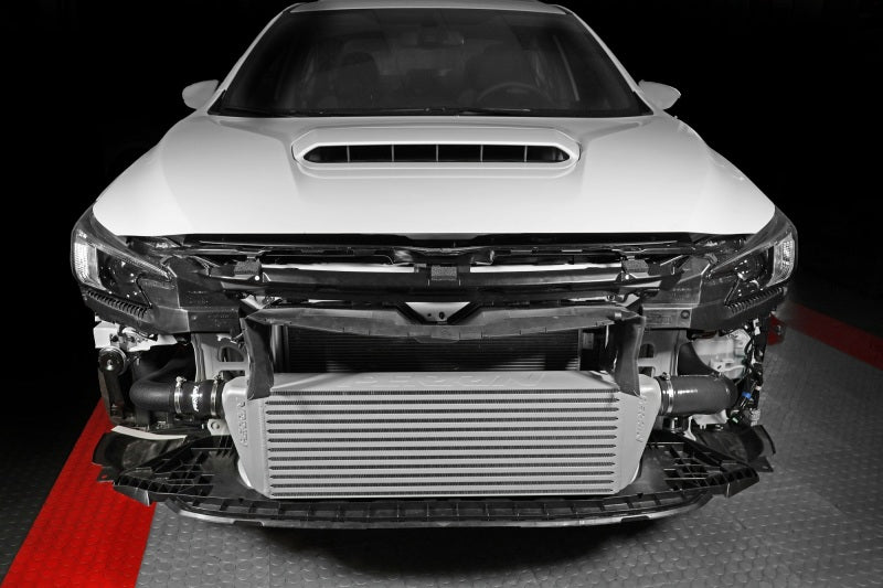 Perrin 22-23 Subaru WRX Front Mount Intercooler Kit (Black Tubes & Silver Core) - Premium Intercoolers from Perrin Performance - Just $1299.65! Shop now at WinWithDom INC. - DomTuned