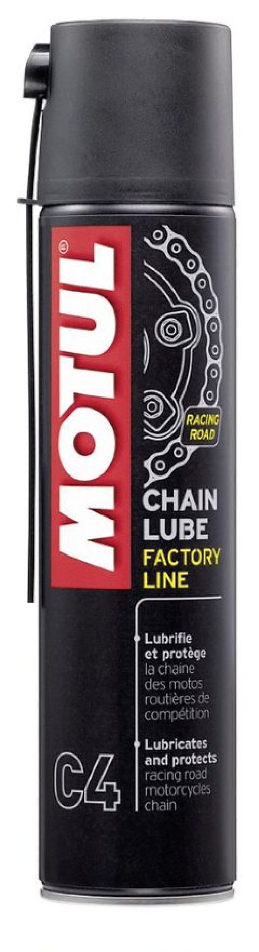 Motul .400L Cleaners C4 CHAIN LUBE FACTORY LINE - Premium Greases & Lubricants from Motul - Just $159.72! Shop now at WinWithDom INC. - DomTuned