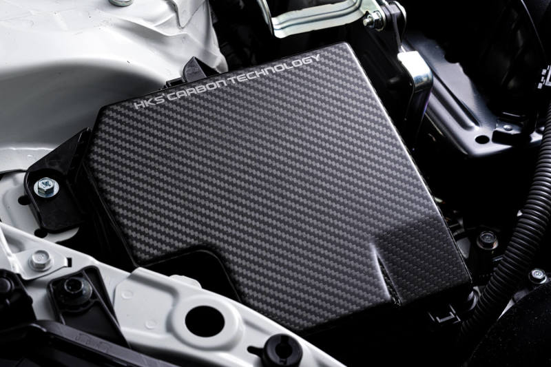 HKS DryCarbon Fuse Box Cover GR86/BRZ - Premium Engine Covers from HKS - Just $160! Shop now at WinWithDom INC. - DomTuned