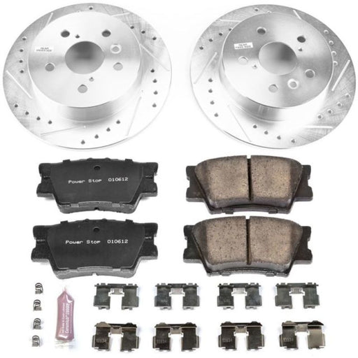 Power Stop 18-19 Toyota Camry Rear Z23 Evolution Sport Brake Kit - Premium Brake Kits - Performance D&S from PowerStop - Just $219.33! Shop now at WinWithDom INC. - DomTuned